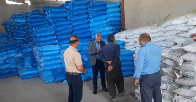بازدید از انبار کارگزاران توزیع کودهای کشاورزی استان کهگیلویه و بویراحمد
