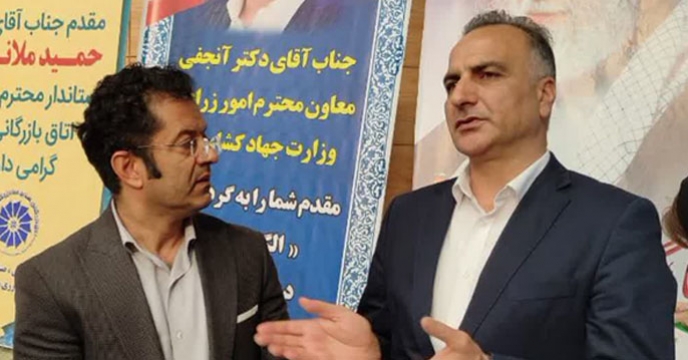 گردهمایی الگوی کشت (کم آب بر) باحضور دکتر آنجفی معاون امور زراعت وزارت جهادکشاورزی در استان همدان