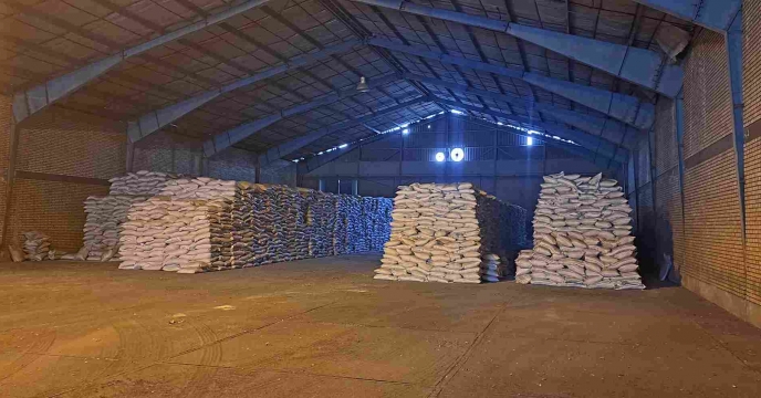 مقدار 62 تن کود سوپر فسفات ساده بدون واسطه بین کشاورزان فارس توزیع شد