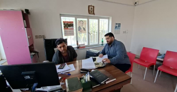 بازدید و پایش حضوری از کارگزاری قوچ‌زاده در شهرستان گنبد