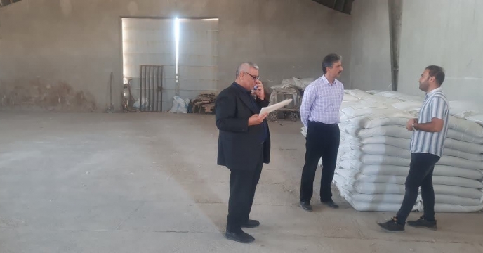 رصد و پایش حضوری انبار کارگزاران شهرستان دهلران 