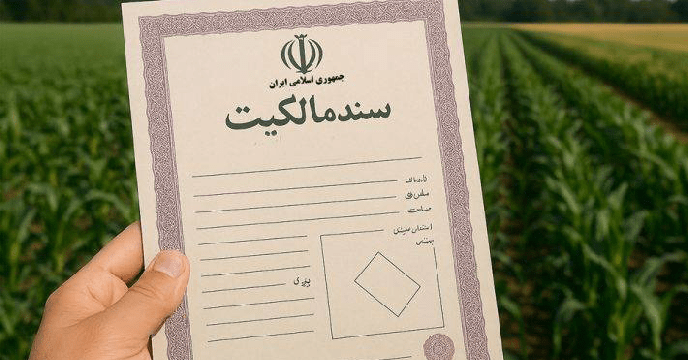 پیگیری حقوقی یک ملک متعلق به شرکت خدمات حمایتی کشاورزی در شهرستان لردگان