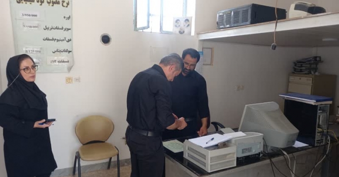 بازدید و کنترل اکیپ پایش استان  قزوین از انبار کارگزاری شرکت تعاونی حافظ واقع در شهرستان بوئین زهرا