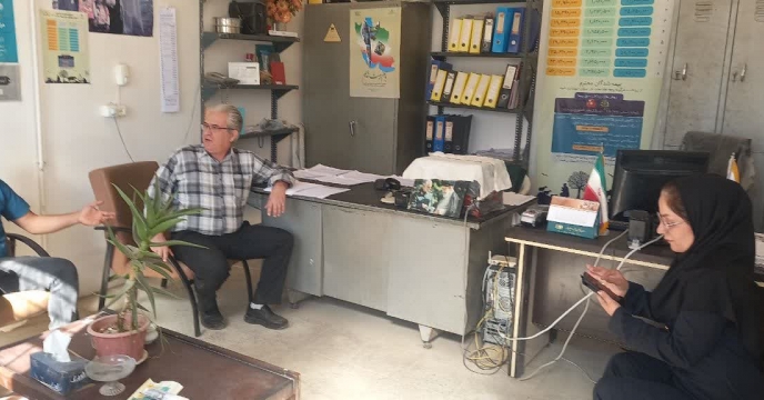 نظارت و کنترل اکیپ پایش شرکت خدمات حمایتی کشاورزی استان قزوین بر عوامل کارگزاری شهرستان آوج