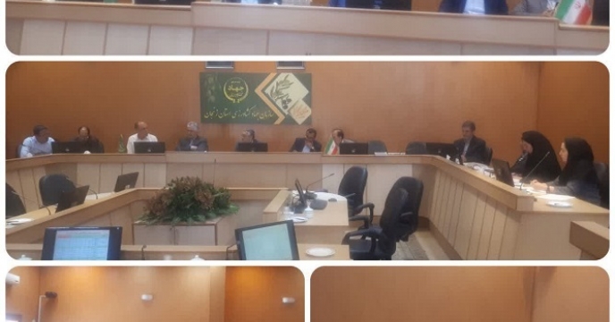 حضور مدیر شرکت خدمات حمایتی کشاورزی استان زنجان در جلسه شورای مدیران 