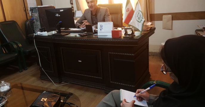 مصاحبه مدیر شرکت خدمات حمایتی کشاورزی استان کهگیلویه و بویراحمد با خبرگزاریهای استان
