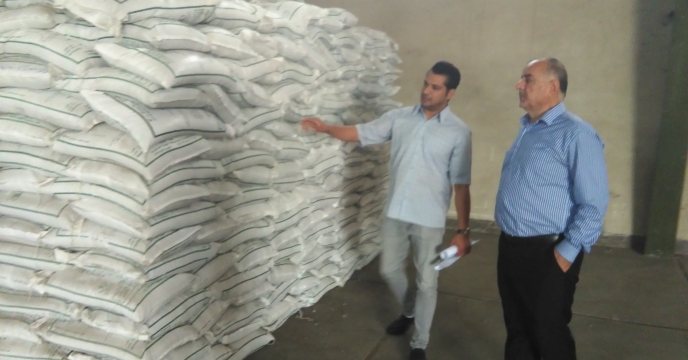  از انبارهای شرکت خدمات حمایتی استان البرز بازدید گردید.