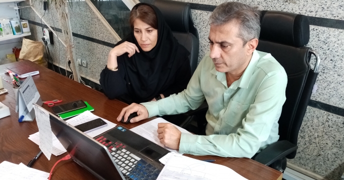  از انبار کارگزاران توزیع نهاده های کشاورزی شهرستان ساوجبلاغ بازدید گردید