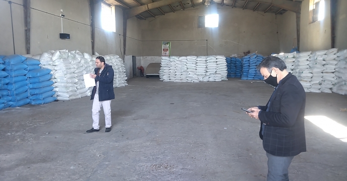 ارزیابی انبار «روستایی قمرود» برای بررسی روند توزیع و استانداردهای انبارداری در استان قم