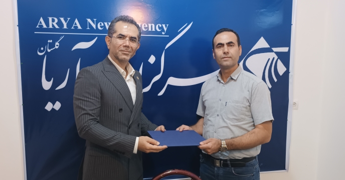 حضور مدیر شرکت خدمات حمایتی کشاورزی استان گلستان در دفتر سرپرستی خبرگزاری آریا 