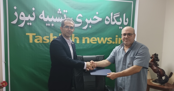 حضور مدیر  شرکت خدمات حمایتی کشاورزی استان دردفتر خبرگزاری تشبیه نیوز