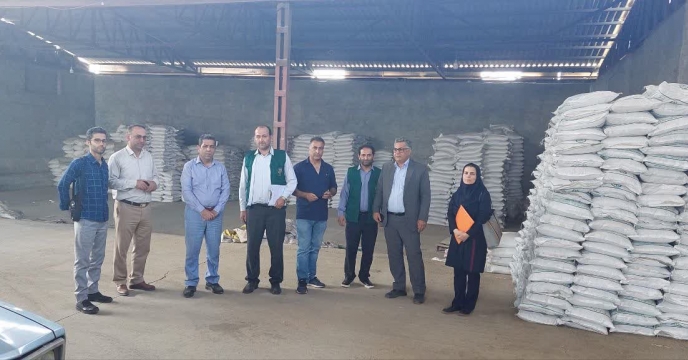 پایش کودی از کارگزاری های  کود شهرستان کردکوی 