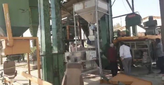 تعمیر دستگاه گراویتی سامانه بوجاری شرکت خدمات حمایتی کشاورزی استان هرمزگان، شهرستان گهکم 