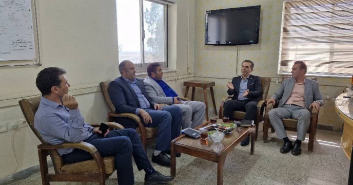 دیدار مدیر شرکت خدمات حمایتی کشاورزی استان گلستان با کامبیز پوری مدیر جهاد شهرستان آق قلا