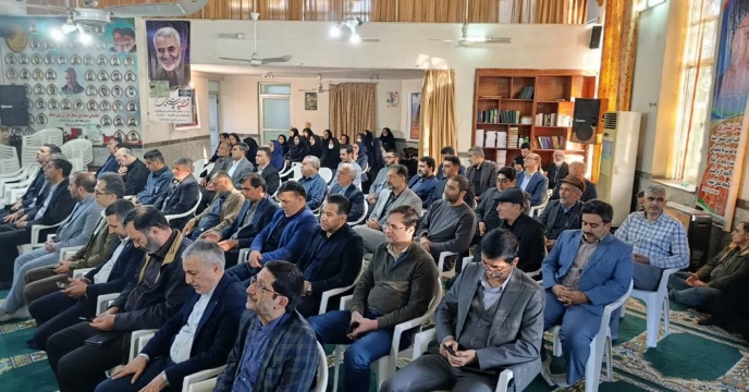 حضور مدیر ‌وجمعی از کارکنان  شرکت خدمات حمایتی کشاورزی استان گلستان پدر مراسم گرامیداشت سالروز شهادت  حضرت  زهرا (س) در سازمان جهاد کشاورزی استان گلستان