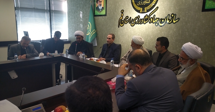 جلسه شورای هماهنگی سازمان جهاد کشاورزی استان باحضور مدیر شرکت خدمات حمایتی کشاورزی استان قم برگزار شد