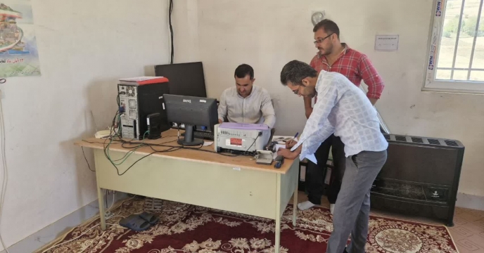 بازدید کارگروه پایش کودی از کارگزاری های  کود آرمان خوجملی در شهرستان آزادشهر