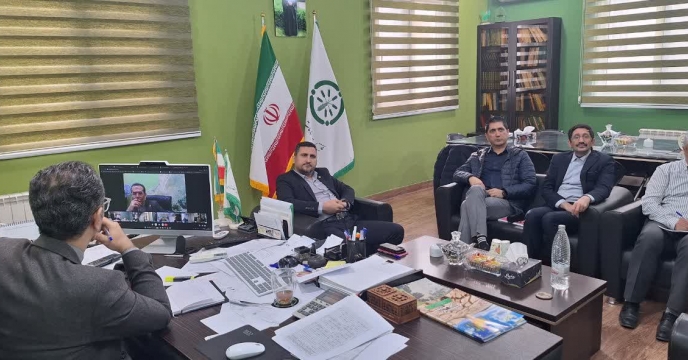 حضور مدیر و روستای ادارات شرکت خدمات حمایتی کشاورزی استان گلستان در وبینار آموزشی مدیریت سبز 