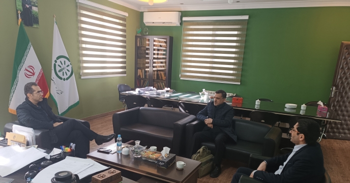 نشست هم‌اندیشی سرپرست شرکت توسعه کشت دانه های روغنی استان گلستان با مدیر شرکت خدمات حمایتی کشاورزی استان گلستان