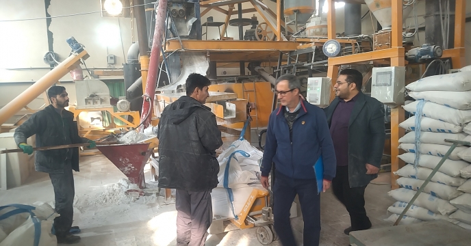 بازدید از پارت 2 سولفات پتاسیم گرانول شرکت توسعه سبز آکو در استان قم