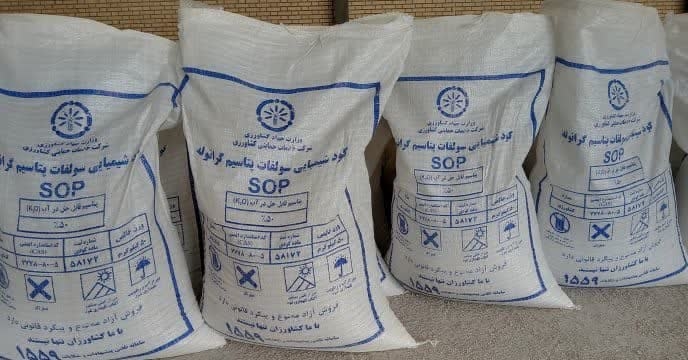 تامین  بیش از ۱۴ هزار تن کود پتاسه  در افزایش کیفیت محصولات و  گامی موثر در توسعه کشاورزی  پایدار