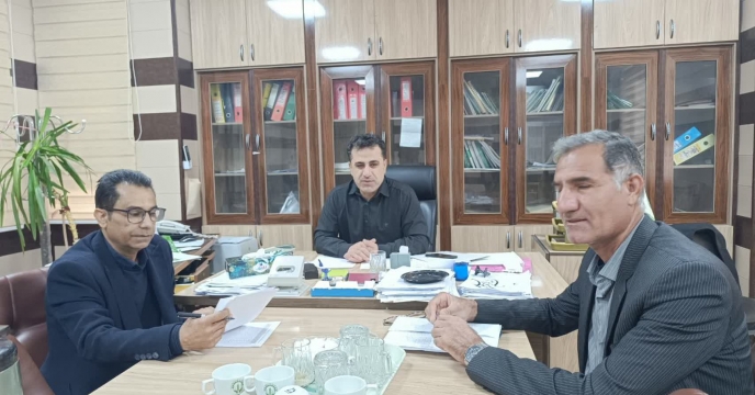 جلسه با معاون تولیدات گیاهی سازمان جهاد کشاورزی استان کهگیلویه و بویراحمد
