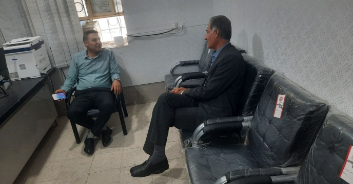 جلسه با مدیر جهاد کشاورزی شهرستان دهدشت استان کهگیلویه و بویراحمد