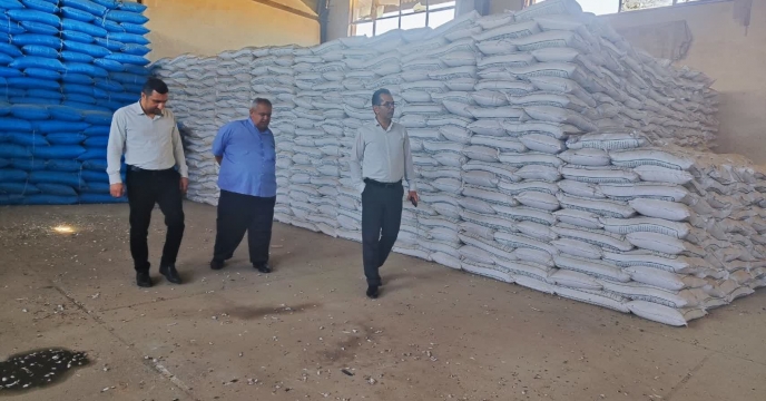 بازدید میدانی مدیر شرکت خدمات حمایتی کشاورزی استان گلستان از انبار چای بوئین گنبد؛ تاکید بر تامین به موقع نهاده ها برای تضمین امنیت غذایی 