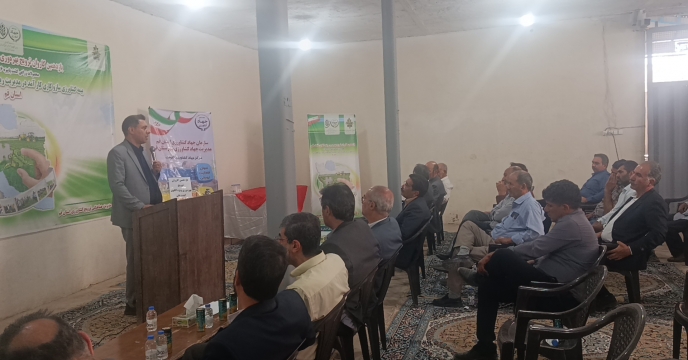 یازدهمین کاروان ترویج بهره وری ویژه الگوی کشت ملی باحضور مدیر شرکت خدمات حمایتی کشاورزی استان قم برگزار شد