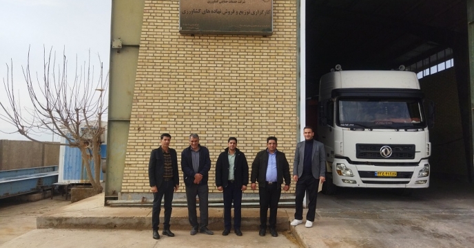 بازدید کار گروه پایش استان از انبار کارگزاری تعاونی روستایی امام رضا(ع)