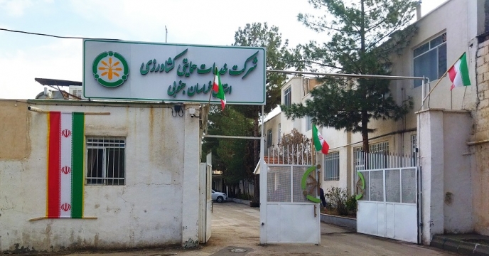 آذین بندی شرکت خدمات حمایتی کشاورزی خراسان جنوبی به مناسبت آغاز دهه مبارک فجر