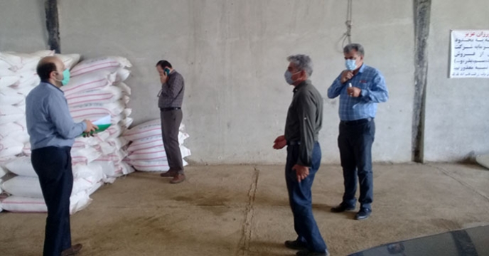  عملیات پایش و رصد توزیع کودهای کشاورزی در شهرستان فامنین توسط شرکت خدمات حمایتی کشاورزی استان همدان