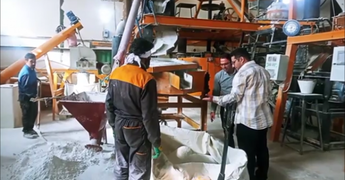 بازدید از پارت 2 سولفات پتاسیم گرانول شرکت توسعه سبز آکو در استان قم