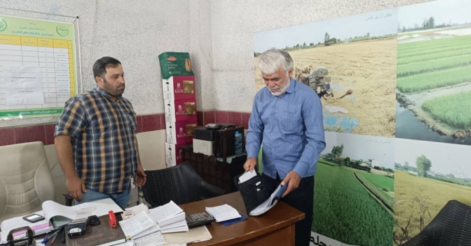 صدور 2127  فقره حواله الکترونیک توزیع کود یارانه ای در محمودآباد