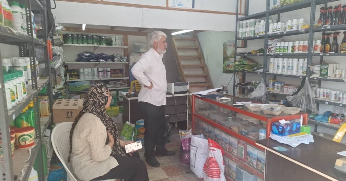 صدور 333  فقره حواله الکترونیک توزیع کود یارانه ای در عباس آباد