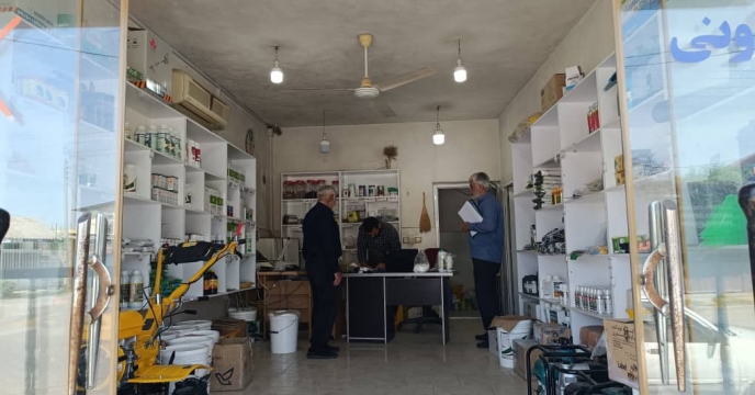پایش حضوری از کارگزاری آقای امیری پور