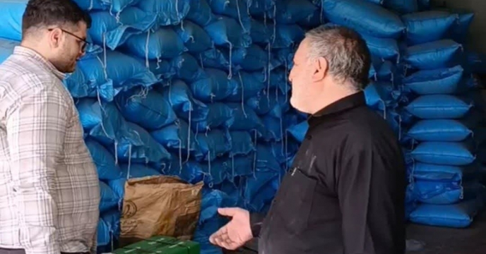 از انبار کارگزاران شهرستان زرند بازدید شد