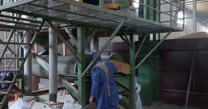 آغاز عملیات بوجاری در استان سمنان ، انبار سازمانی شهرستان شاهرود