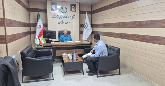 دیدار چهره‌به‌چهره مدیر شرکت خدمات حمایتی کشاورزی هرمزگان با کشاورزان استان