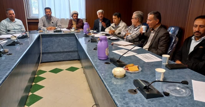 حضور مدیر شرکت خدمات حمایتی کشاورزی استان قزوین در جلسه هماهنگی کشت پاییزه در شهرستان تاکستان