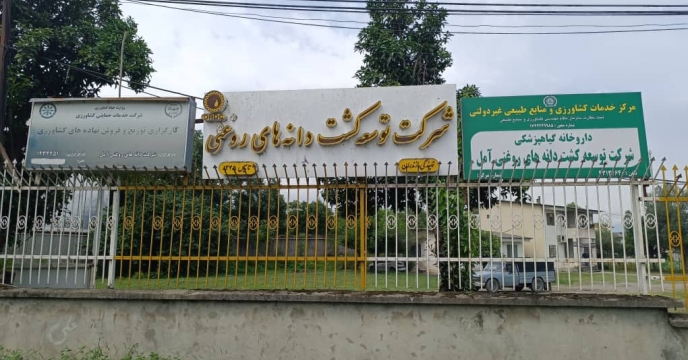 پایش حضوری از کارگزاری شرکت توسعه کشت دانه های روغنی آمل