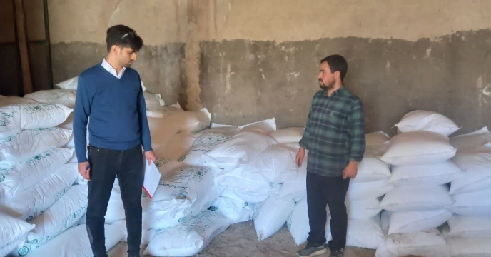 بازدید نظارتی کارگروه پایش شرکت خدمات حمایتی کشاورزی استان قزوین از کارگزاری‌های  شهرستان آوج