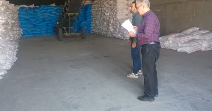 بازدید و نظارت اکیپ پایش شرکت خدمات حمایتی کشاورزی استان از کارگزاری شرکت تعاونی تولید سگز آباد
