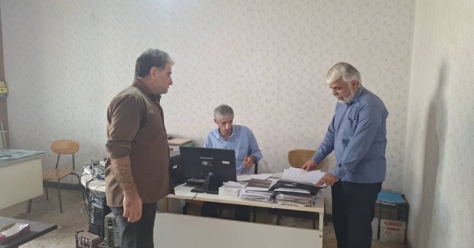 پایش حضوری از کارگزاری آقای مسلم قنبری 