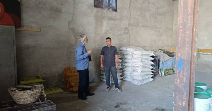 پایش حضوری از کارگزاری شرکت پرورش دهندگان ماهیان گرم آبی بابل