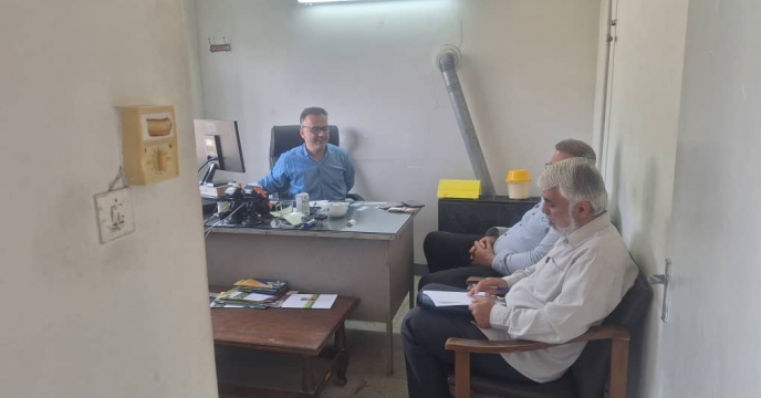 پایش حضوری از کارگزاری میراحمد محمدی