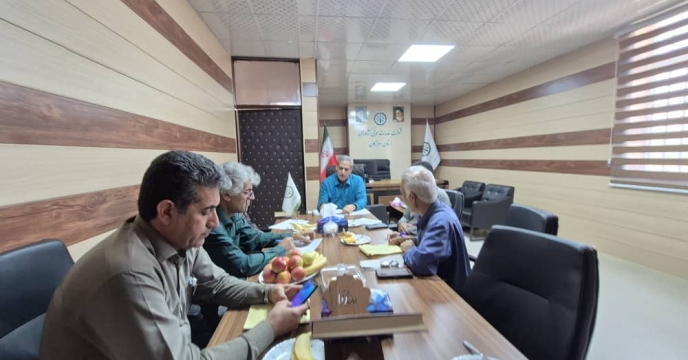 برگزاری جلسه مدیریت و مسئولین مربوطه جهت هماهنگی و بررسی وضعیت موجودی انبارهای نهاده‌های کشاورزی در دفتر مدیریت خدمات حمایتی کشاورزی استان هرمزگان