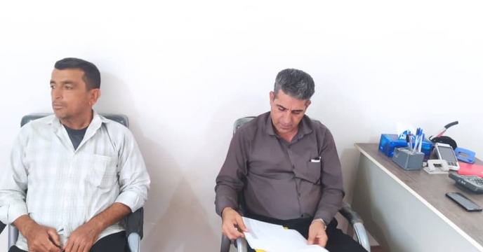 بازدید و پایش کارگزار توزیع کود شهرستان پارسیان استان هرمزگان