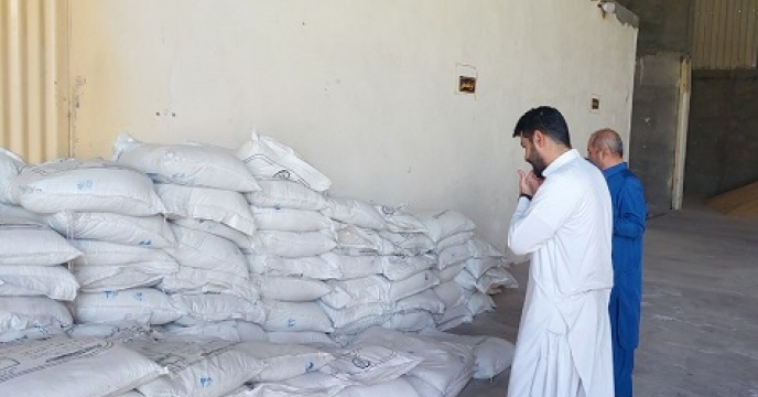 بازدید و نظارت از انبار سازمانی شهرستان ایرانشهر استان سیستان وبلوچستان 