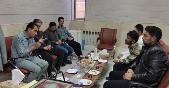 جلسه توجیهی نیروهای حفاظت فیزیکی با حضور مدیر شرکت خدمات حمایتی کشاورزی استان سیستان وبلوچستان 